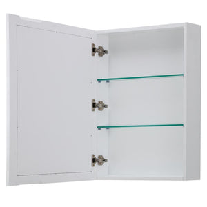 Wyndham Collection Vanity Wyndham Collection WCV252530SWHCXSXXMED Daria 30 Inch Single Bathroom Vanity in White, No Countertop, No Sink, and Medicine Cabinet
