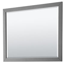 Load image into Gallery viewer, Wyndham Collection Vanity Wyndham Collection WCV252548SKGWCUNSM46 Daria 48 Inch Single Bathroom Vanity in Dark Gray, White Cultured Marble Countertop, Undermount Square Sink, 46 Inch Mirror