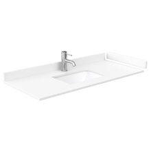 Load image into Gallery viewer, Wyndham Collection Vanity Wyndham Collection WCV252548SKGWCUNSMXX Daria 48 Inch Single Bathroom Vanity in Dark Gray, White Cultured Marble Countertop, Undermount Square Sink, No Mirror