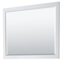 Load image into Gallery viewer, Wyndham Collection Vanity Wyndham Collection WCV252548SWHC2UNSM46 Daria 48 Inch Single Bathroom Vanity in White, Light-Vein Carrara Cultured Marble Countertop, Undermount Square Sink, 46 Inch Mirror