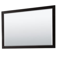 Load image into Gallery viewer, Wyndham Collection Vanity Wyndham Collection WCV252560DDECXSXXM58 Daria 60 Inch Double Bathroom Vanity in Dark Espresso, No Countertop, No Sink, and 58 Inch Mirror