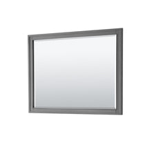 Load image into Gallery viewer, Wyndham Collection Vanity Wyndham Collection WCV303048SKGCMUNSM44 Margate 48 Inch Single Bathroom Vanity in Dark Gray, White Carrara Marble Countertop, Undermount Square Sink, and 44 Inch Mirror