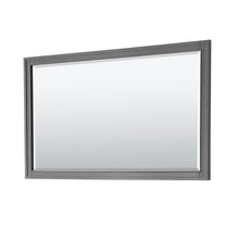 Load image into Gallery viewer, Wyndham Collection Vanity Wyndham Collection WCV303060SKGCMUNSM56 Margate 60 Inch Single Bathroom Vanity in Dark Gray, White Carrara Marble Countertop, Undermount Square Sink, and 56 Inch Mirror