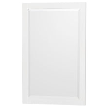 Load image into Gallery viewer, Wyndham Collection Vanity Wyndham Collection WCV800072DWHWCUNSM24 Acclaim 72 Inch Double Bathroom Vanity in White, White Cultured Marble Countertop, Undermount Square Sinks, 24 Inch Mirrors